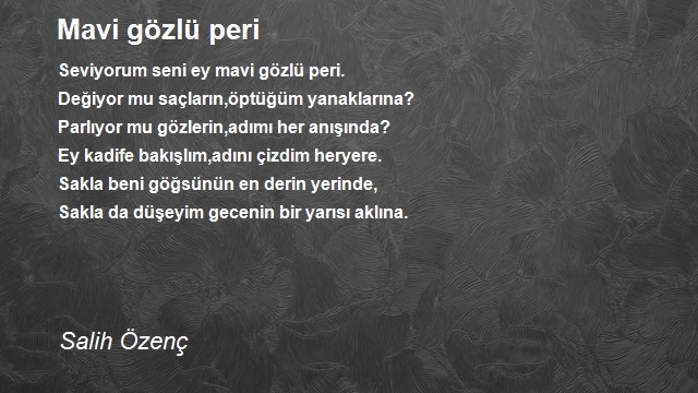 Salih Özenç