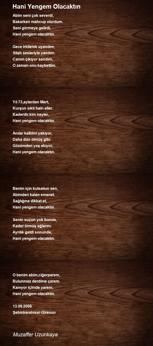 Muzaffer Uzunkaya
