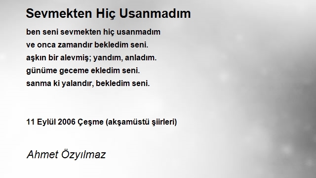 Ahmet Özyılmaz