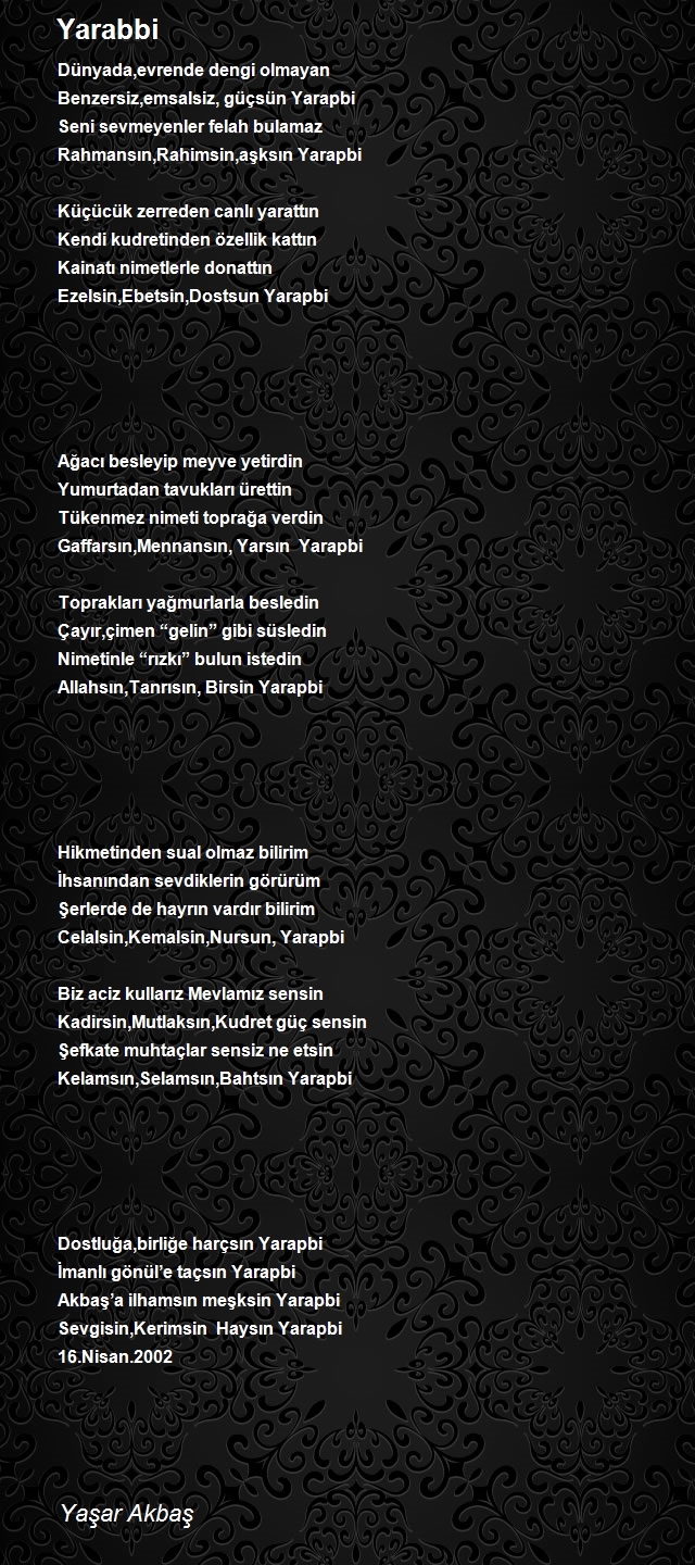 Yaşar Akbaş