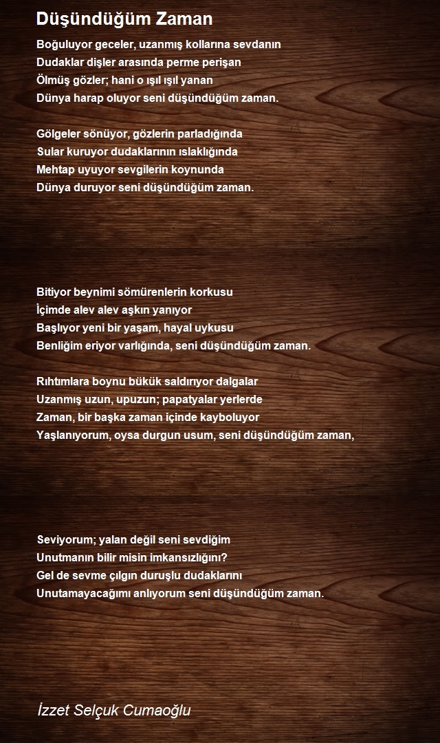 İzzet Selçuk Cumaoğlu