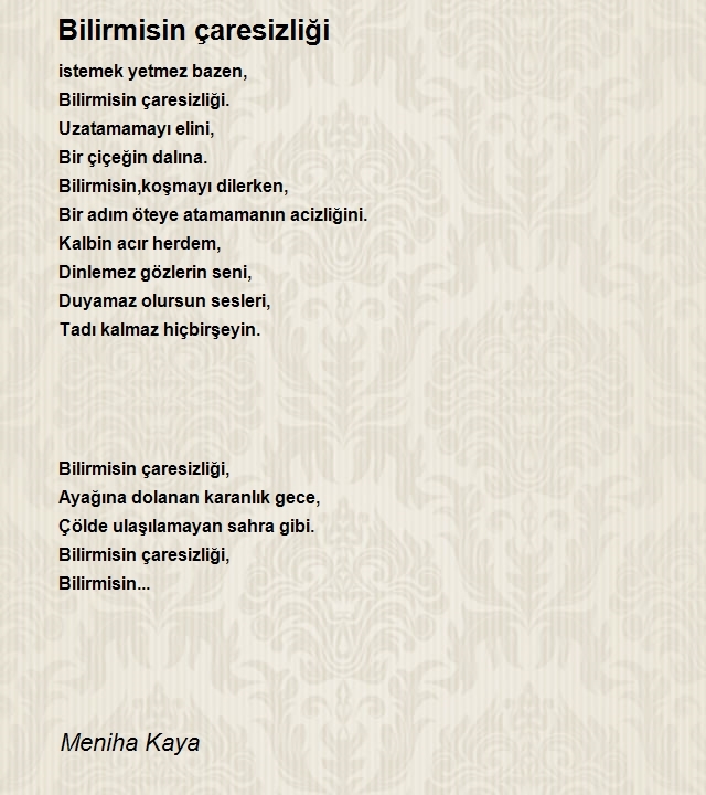 Meniha Kaya