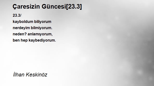 İlhan Keskinöz