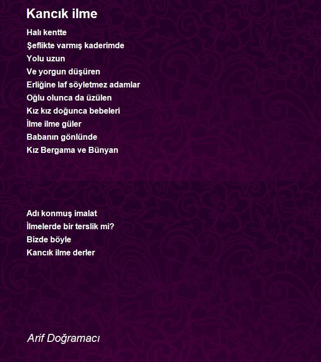 Arif Doğramacı
