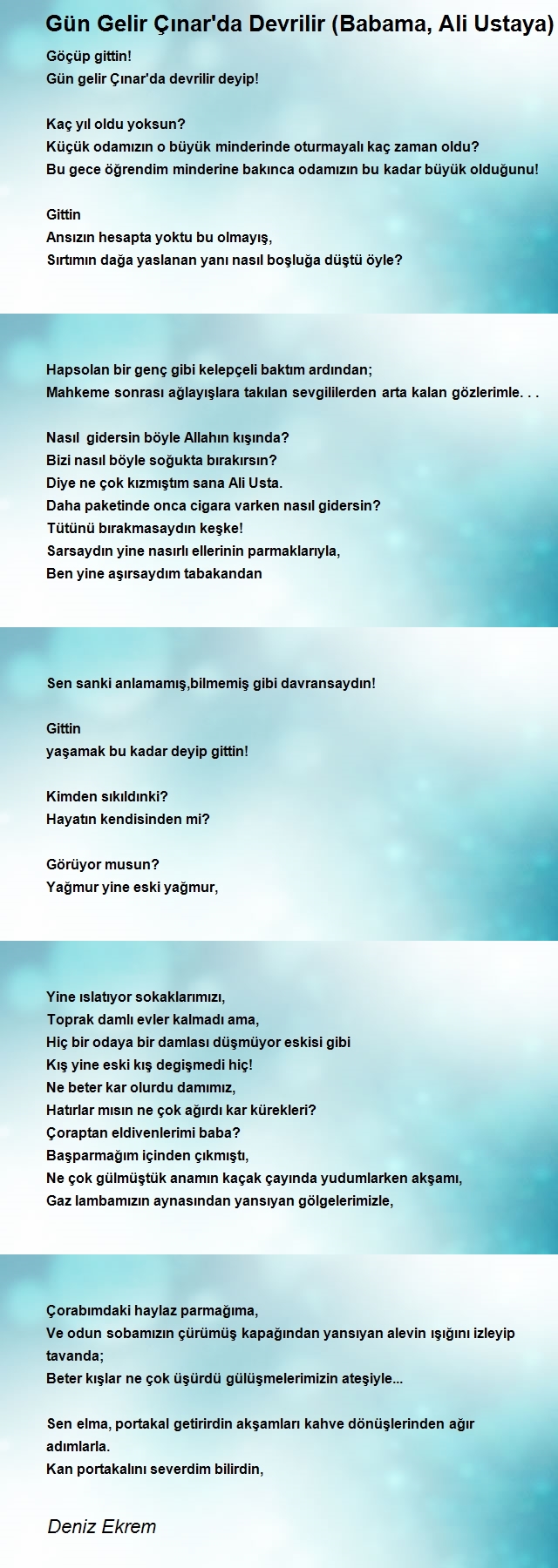 Deniz Ekrem