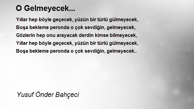 Yusuf Önder Bahçeci
