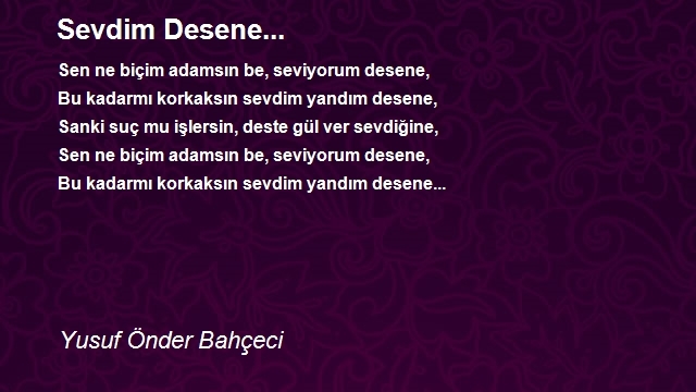 Yusuf Önder Bahçeci