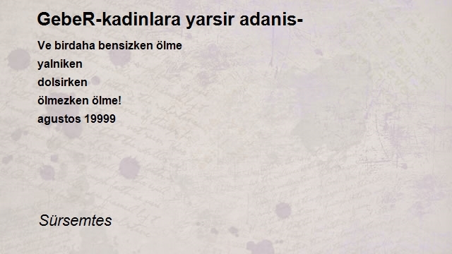 Şair Sürsemtes