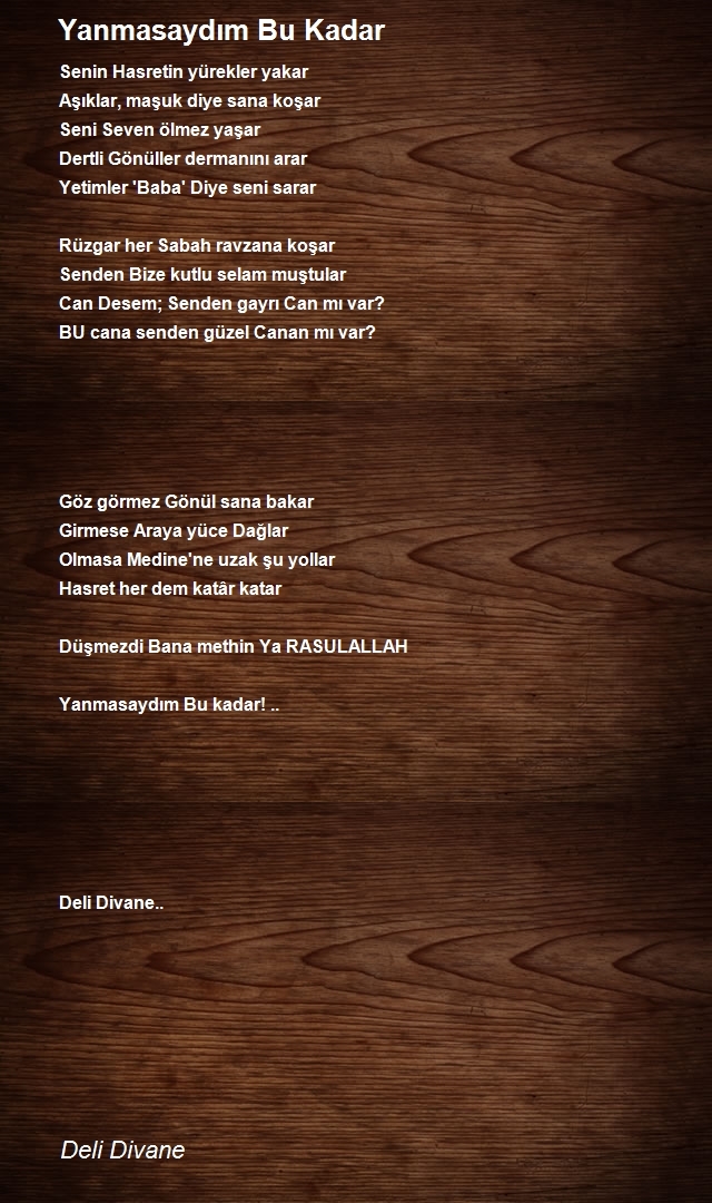 Deli Divane