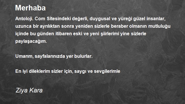 Ziya Kara