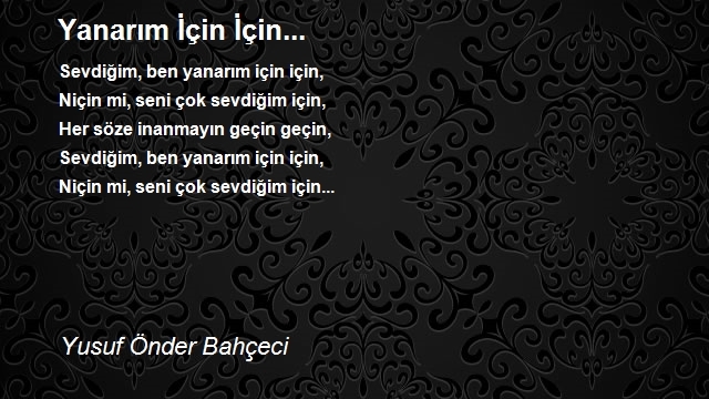 Yusuf Önder Bahçeci