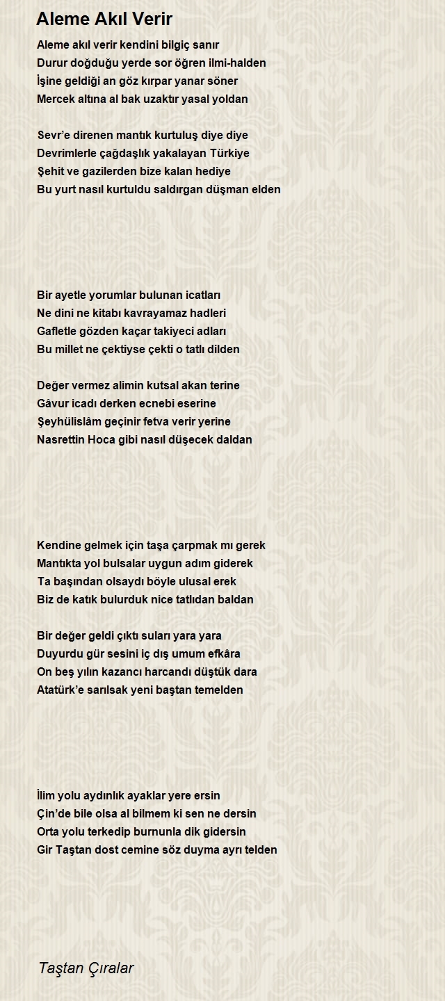 Taştan Çıralar