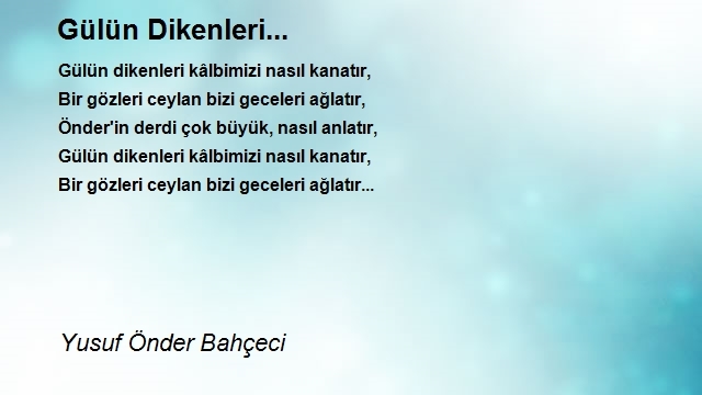 Yusuf Önder Bahçeci