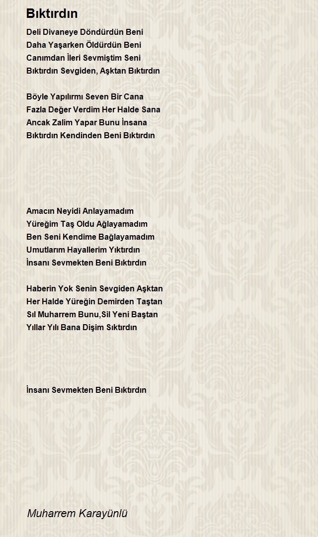 Muharrem Karayünlü