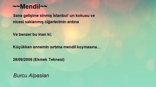Burcu Alpaslan Güvenli