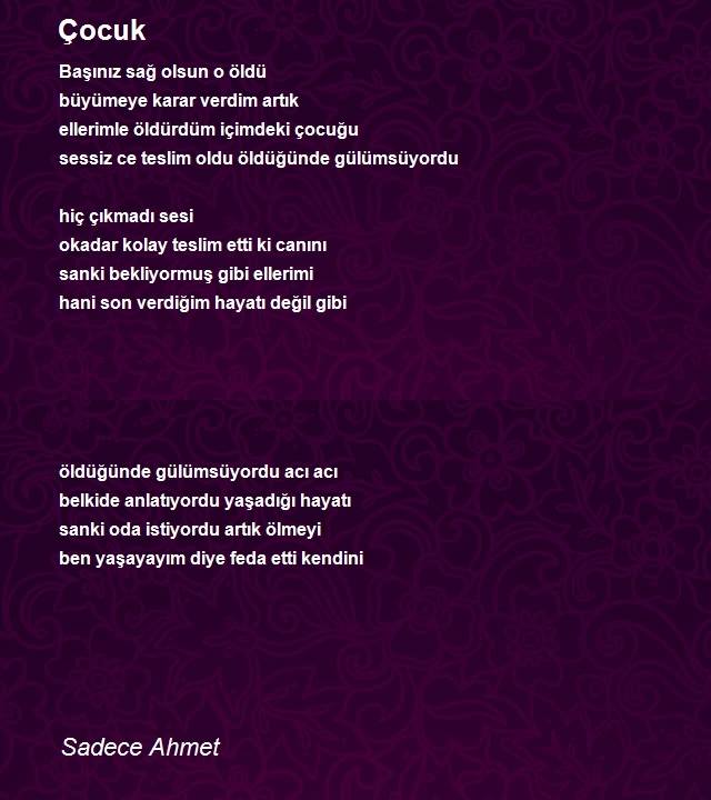 Sadece Ahmet