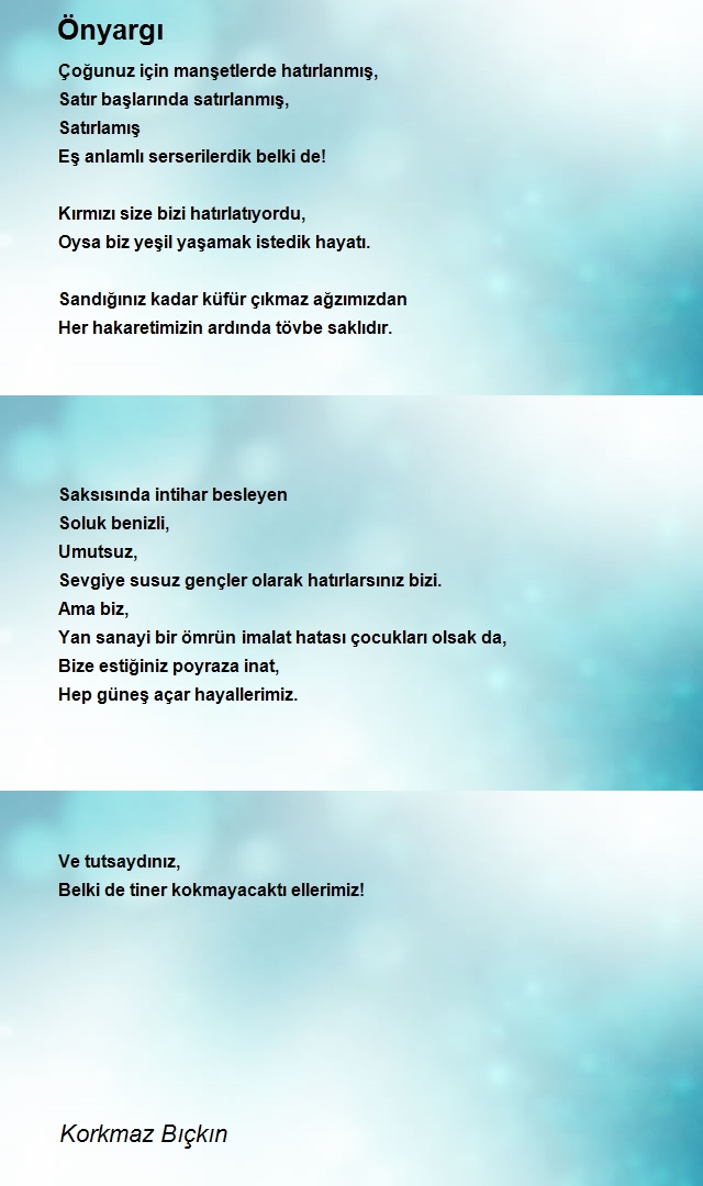 Korkmaz Bıçkın