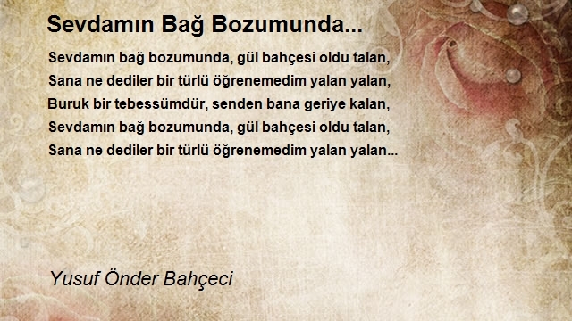Yusuf Önder Bahçeci