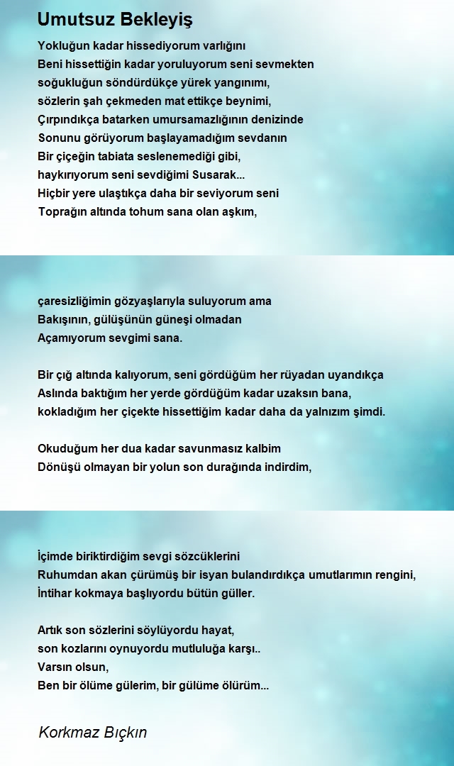 Korkmaz Bıçkın