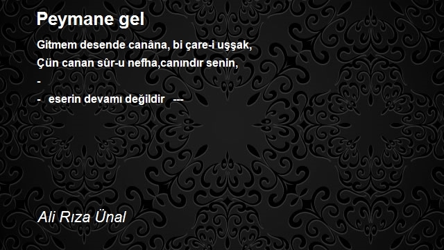 Ali Rıza Ünal