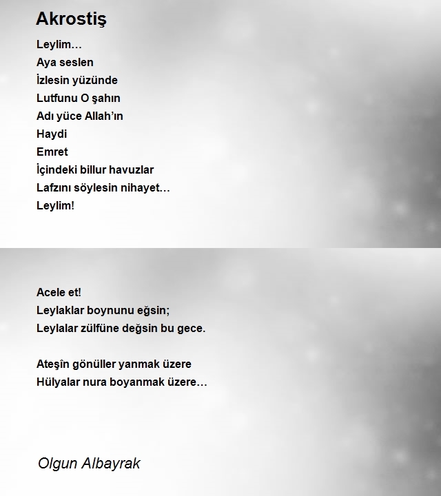 Olgun Albayrak