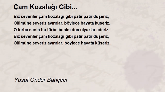 Yusuf Önder Bahçeci
