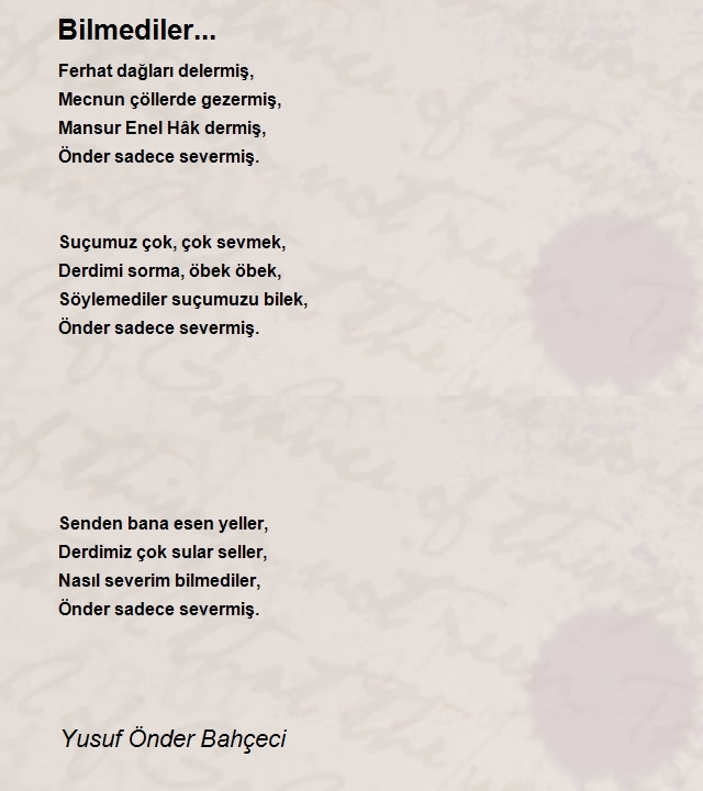 Yusuf Önder Bahçeci