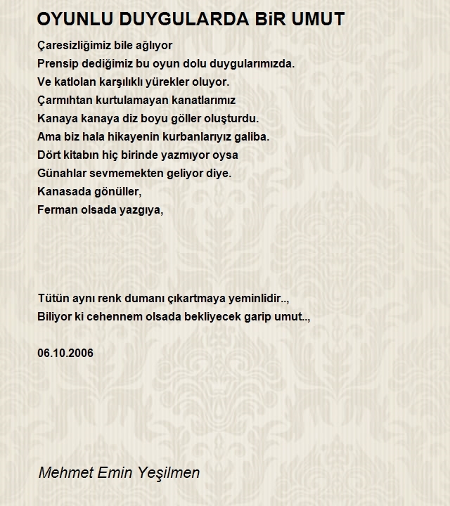 Mehmet Emin Yeşilmen