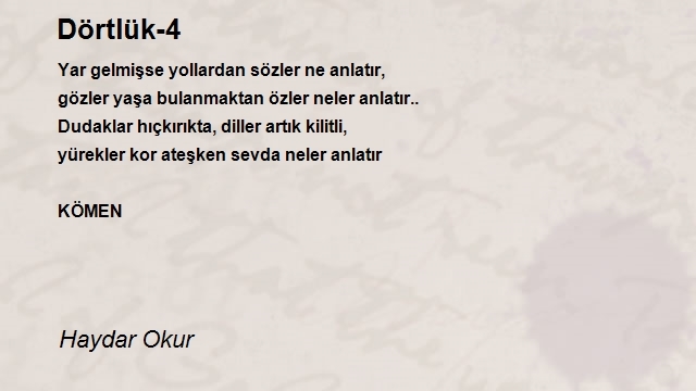 Haydar Okur