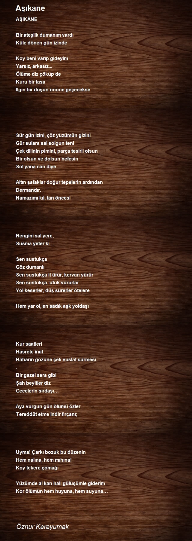 Öznur Karayumak