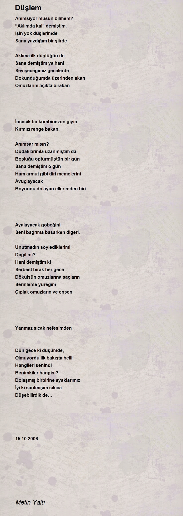 Metin Yaltı