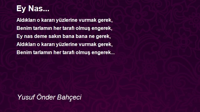 Yusuf Önder Bahçeci
