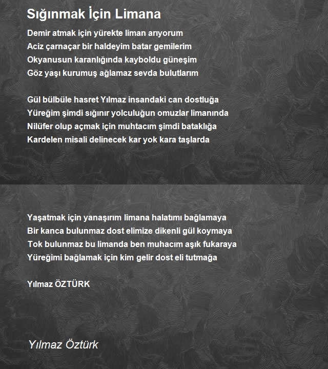 Yılmaz Öztürk