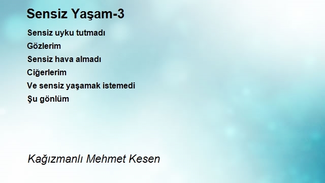 Kağızmanlı Mehmet Kesen
