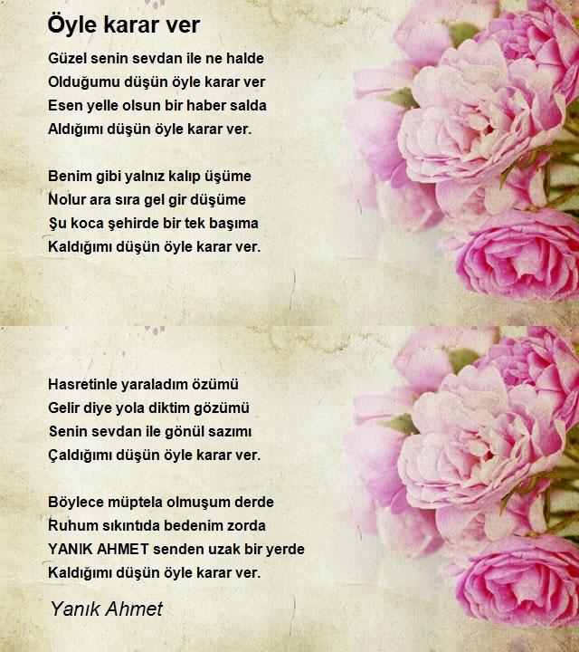 Yanık Ahmet