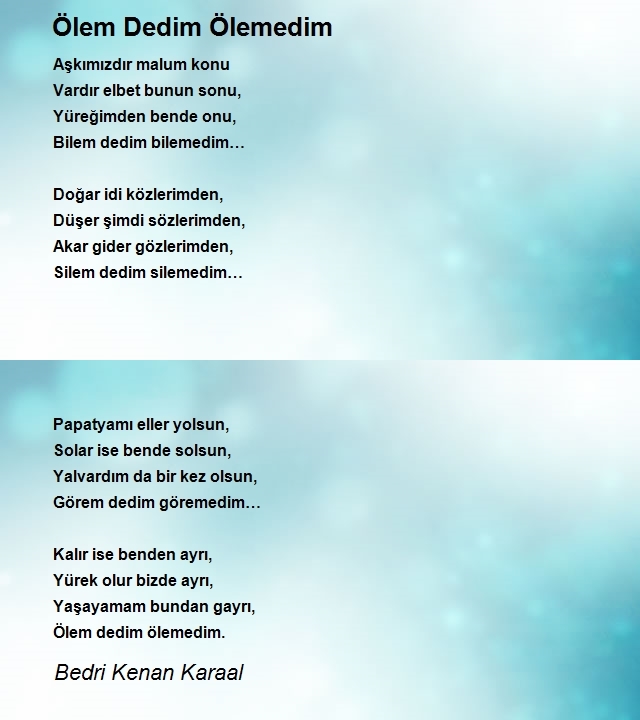 Bedri Kenan Karaal