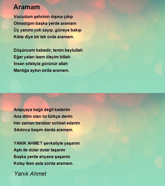 Yanık Ahmet