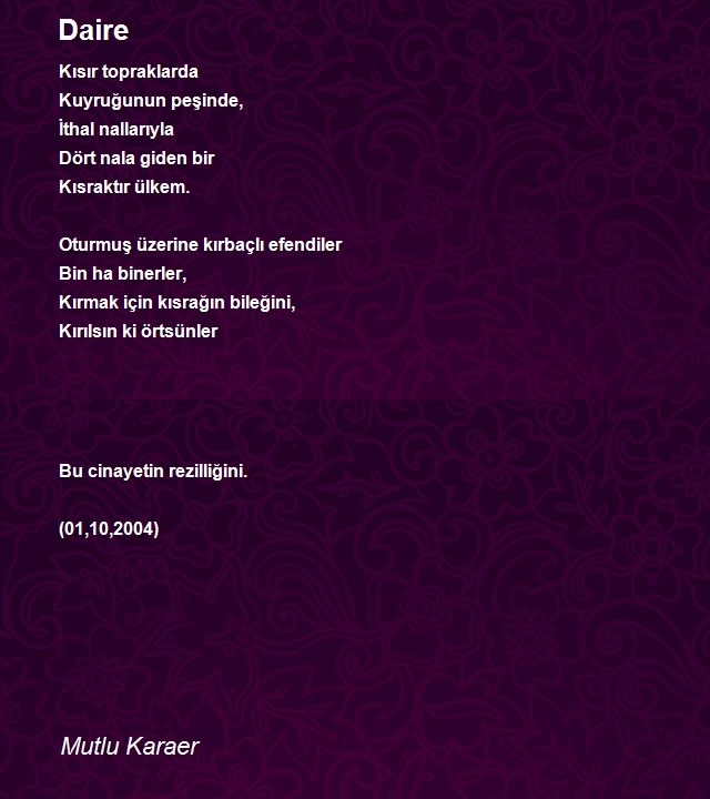 Mutlu Karaer