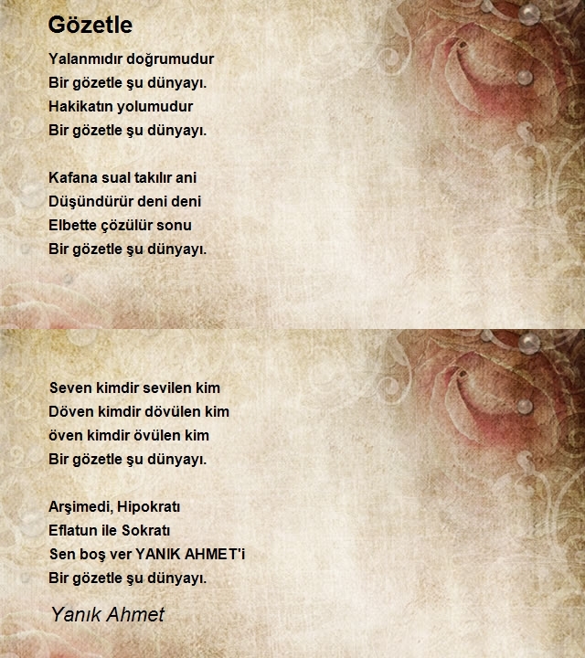 Yanık Ahmet