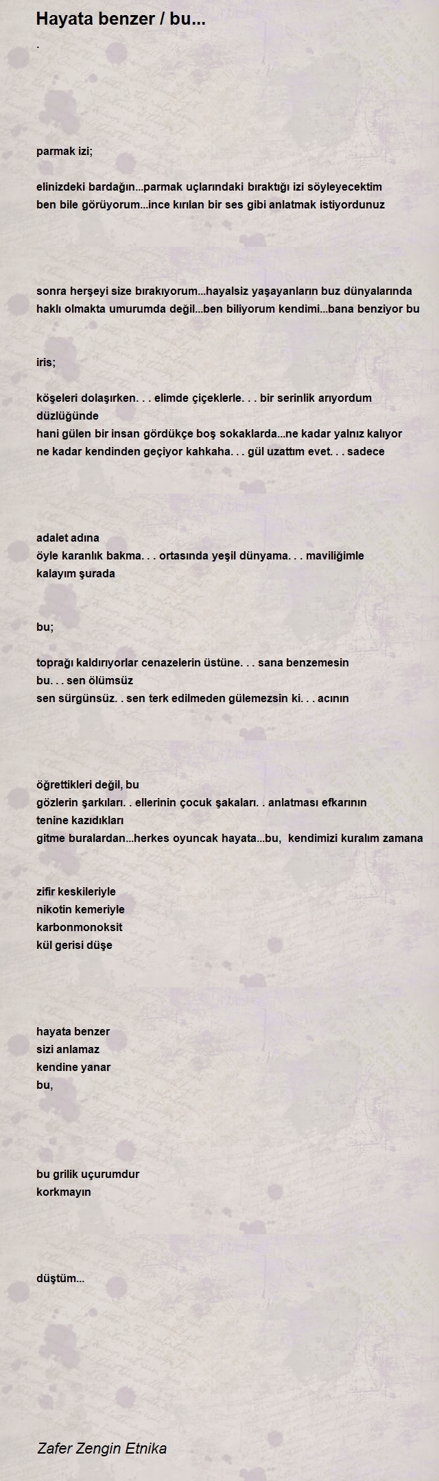 Zafer Zengin Etnika