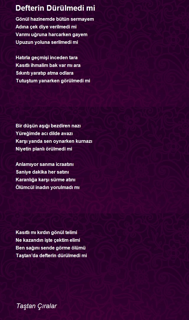 Taştan Çıralar