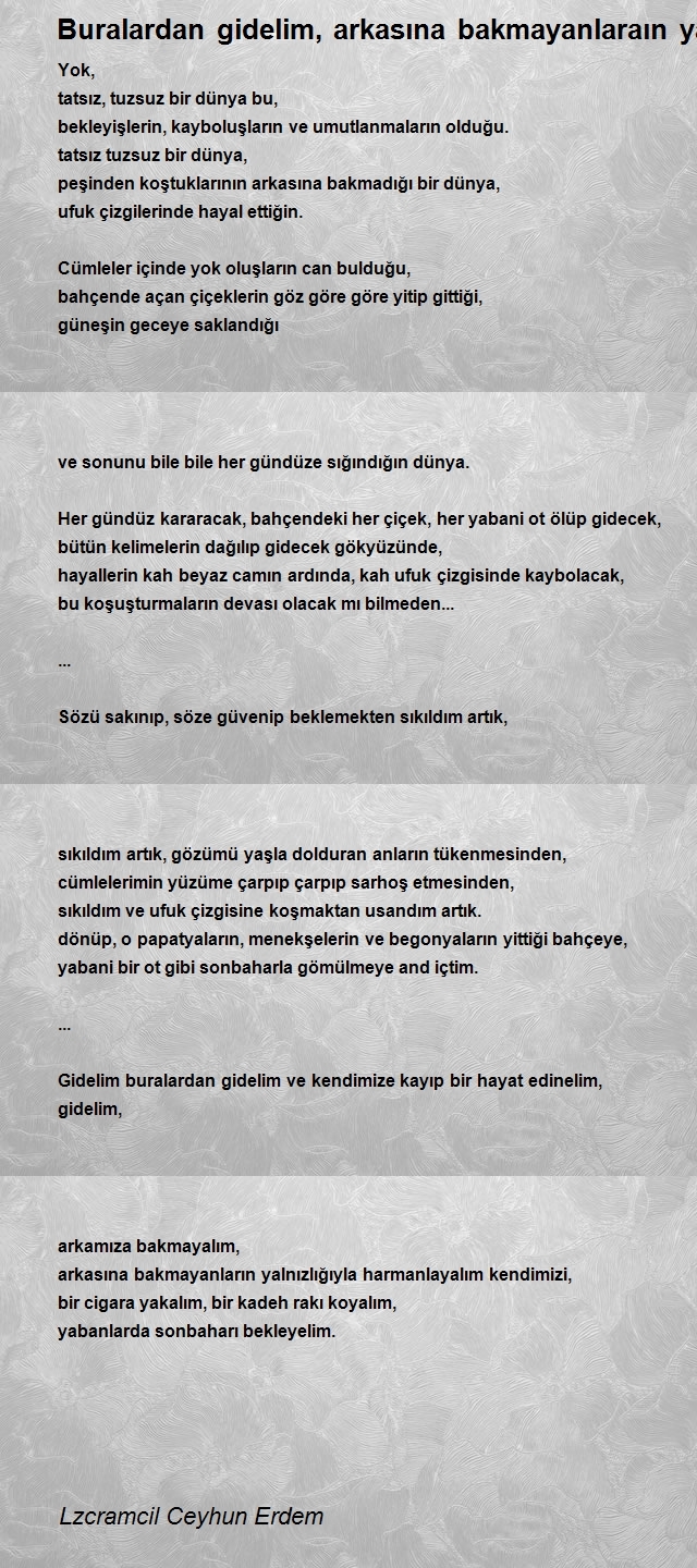 Lzcramcil Ceyhun Erdem