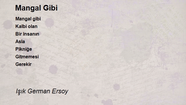 Işık German Ersoy