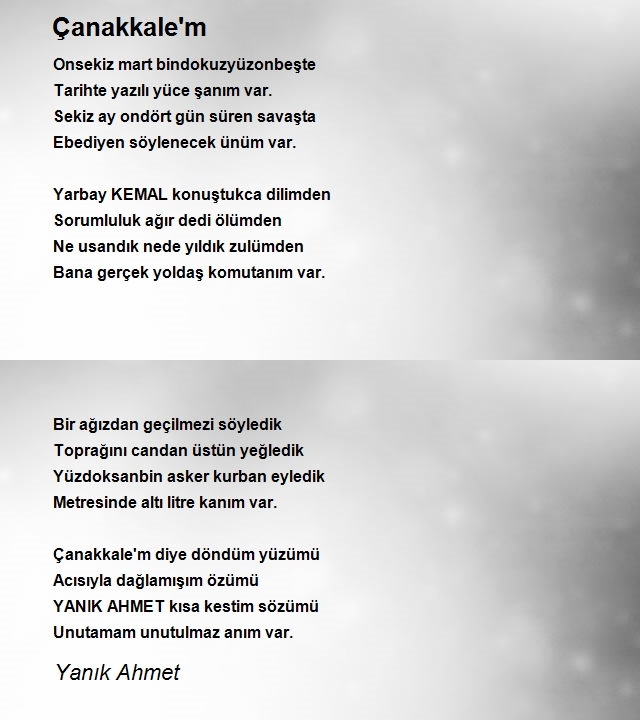 Yanık Ahmet