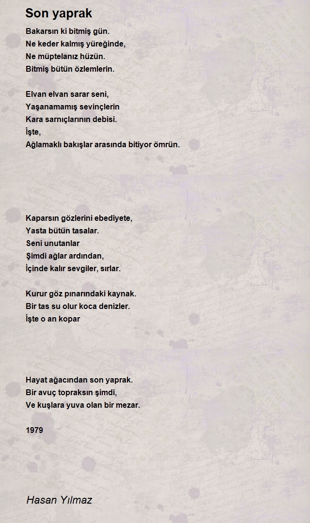 Hasan Yılmaz