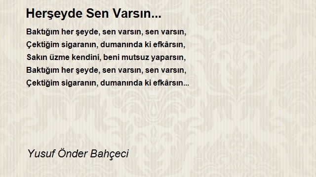 Yusuf Önder Bahçeci