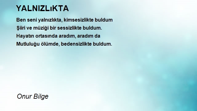 Onur Bilge