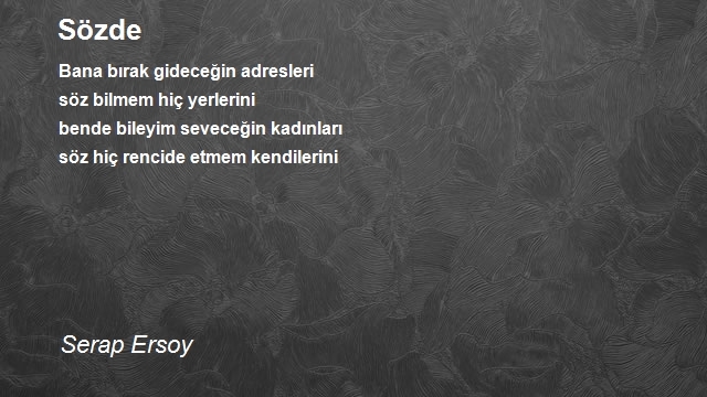 Serap Ersoy