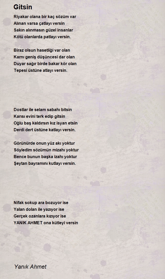 Yanık Ahmet