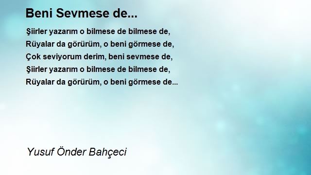 Yusuf Önder Bahçeci